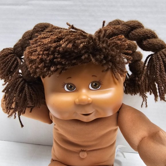 CPK Cabbage Patch Kids African American Brown Eyes Braids 2004 2005 Doll Signed - Picture 2 of 16